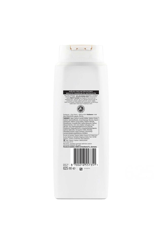 Pantene Temel Bakım 3 ü 1 Arada Şampuan 625 Ml