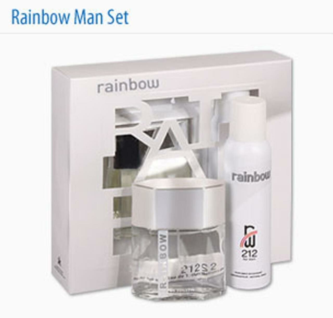 Rainbow 100 Ml Erkek Edt + Body Losyon 212