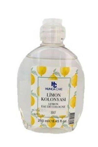 Hunca Kolonya Limon 250 Ml Pvc Şişe 80 Derece