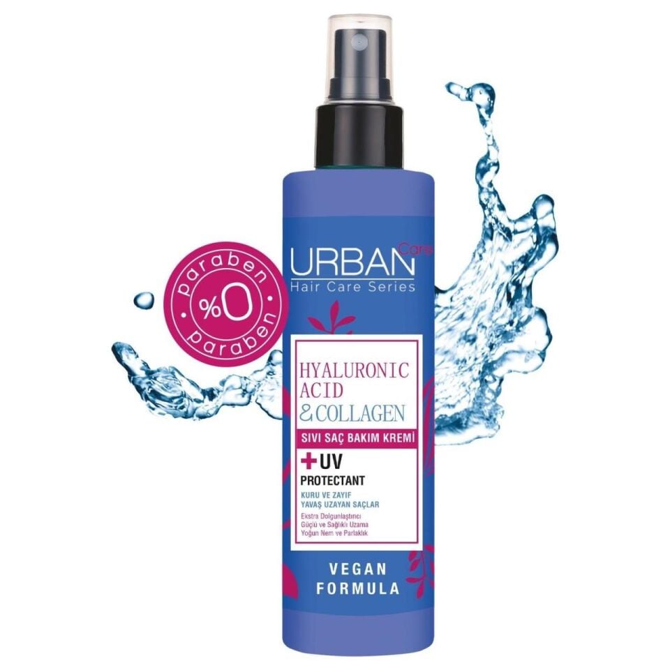 Urban Care Hyaluronic Acid ve Collagen Sıvı Saç Bakım Kremi 200 Ml
