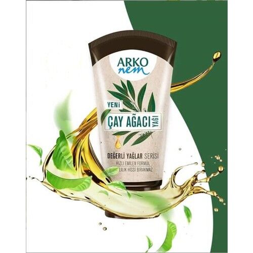 Arko Nem Çay Ağacı Yağı Krem 60 Ml Değerli Yağlar Serisi