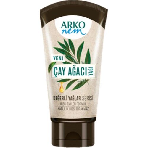Arko Nem Çay Ağacı Yağı Krem 60 Ml Değerli Yağlar Serisi