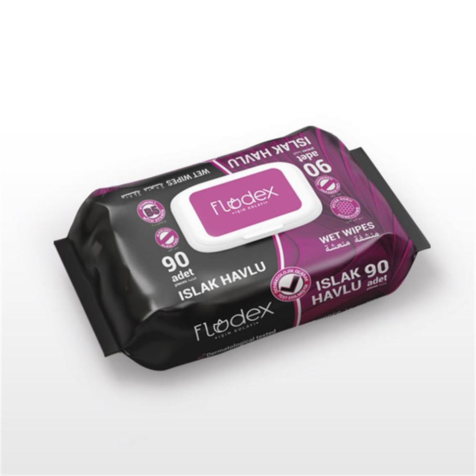Flodex 90 lı Kapaklı Islak Havlu