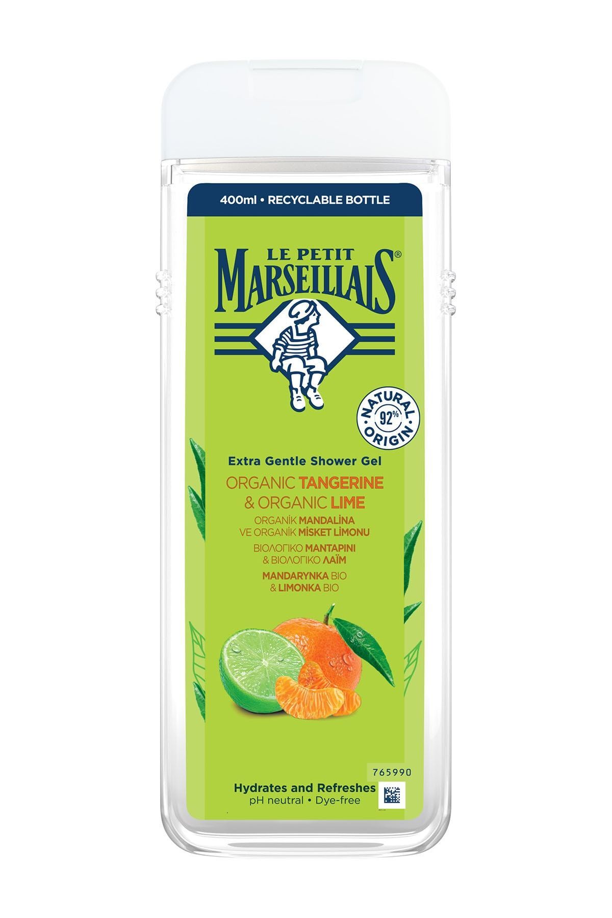 Le Petit Marseillais Mandalina ve Misket Limonu Duş Jeli 400 Ml
