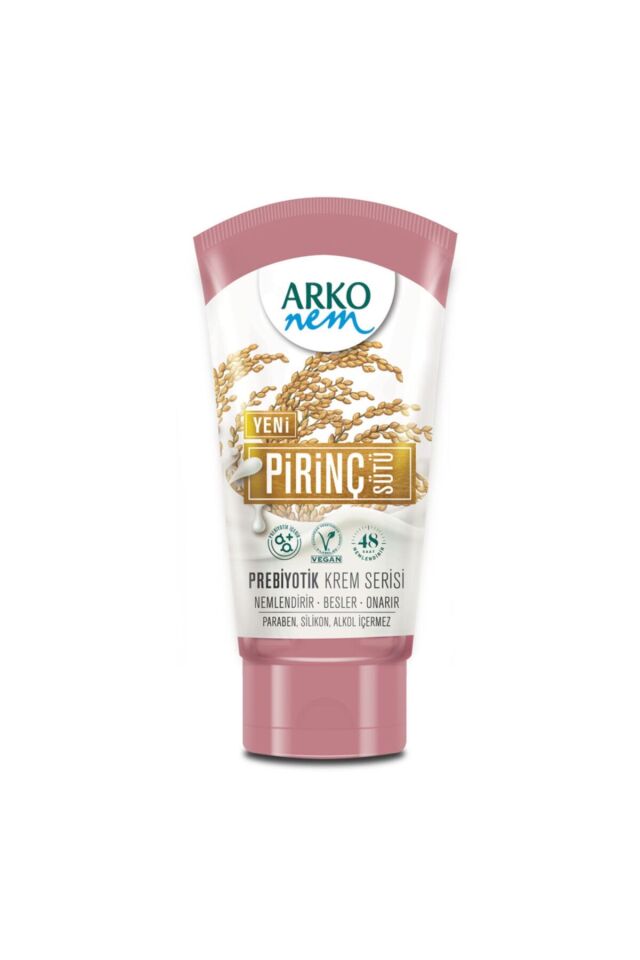 Arko Nem Prebiyotik Nemlendirici Krem Pirinç Sütü 60 Ml