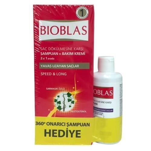 Bioblas Sarmaşık 2in 1 Saç Uzatan Şampuan 400 Ml + 180 ml Hediyeli