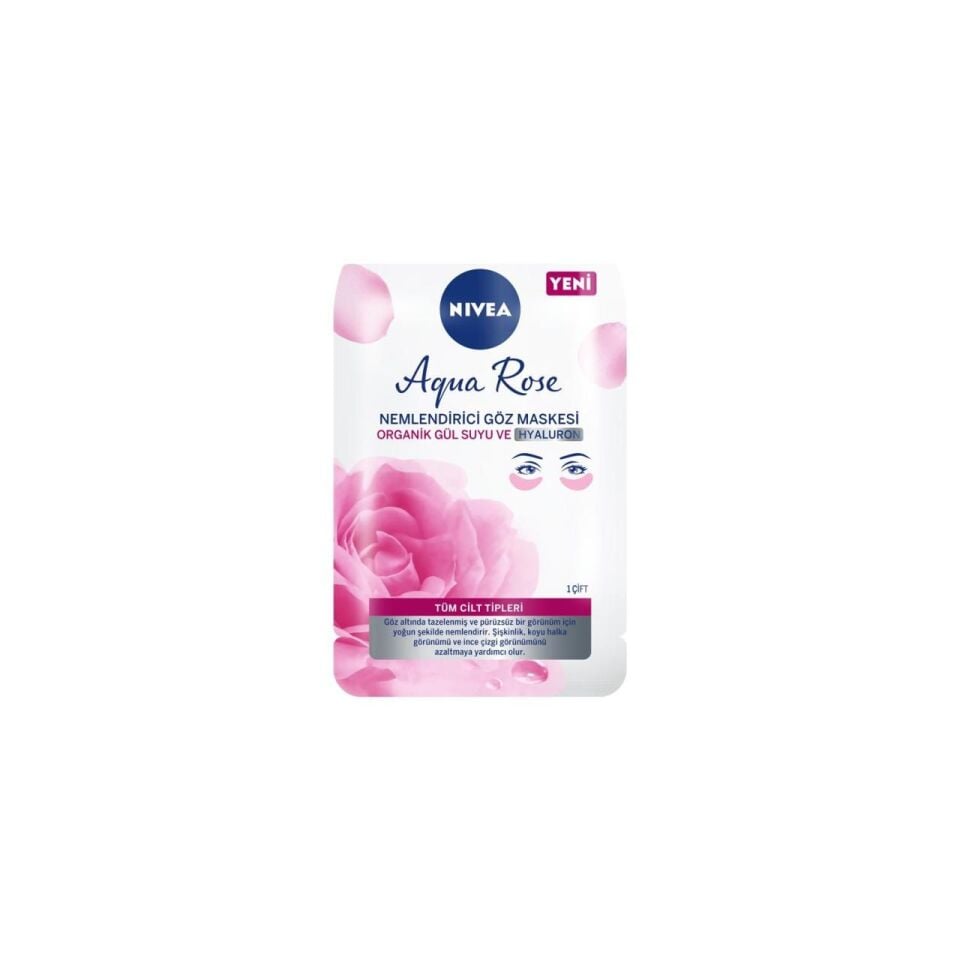 Nıvea Aqua Rose Nemlendirici Göz Maskesi 1 Çift