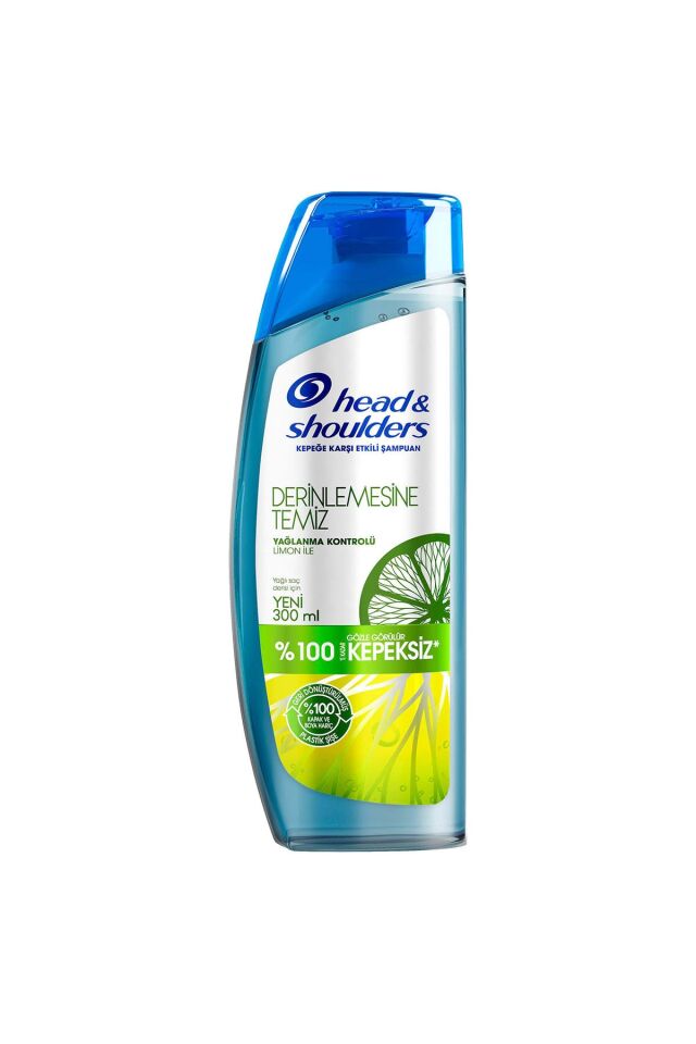 Head And Shoulders Derinlemesine Temiz Şampuan Yağlanma Kontrolü 300 Ml