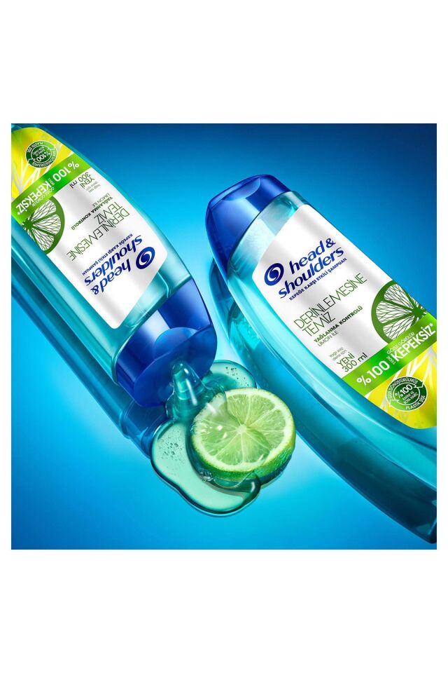 Head And Shoulders Derinlemesine Temiz Şampuan Yağlanma Kontrolü 300 Ml