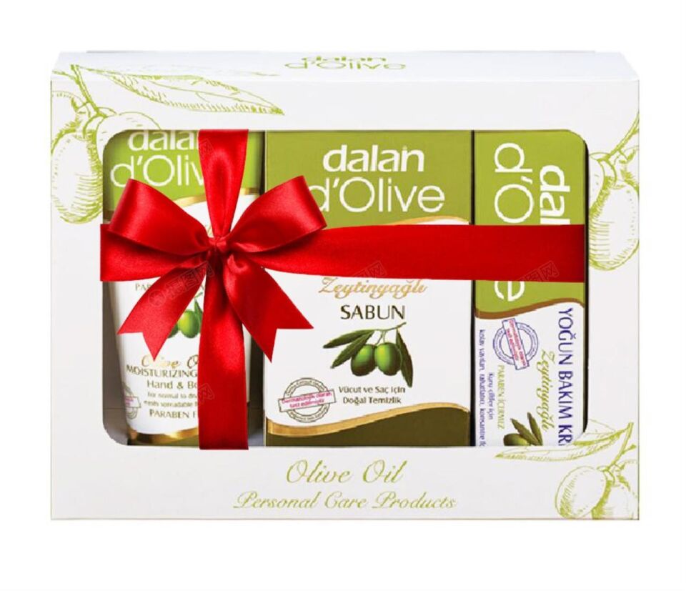 Dalan dOlive Zeytinyağlı El ve Vücut Bakım Seti - 100 G Sabun+ 20 Ml Yoğun Krem + 75 Ml Krem