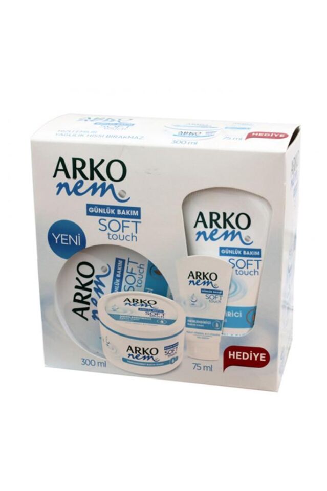 Arko Nem Soft Touch Nemlendirici Bakım Kremi 300 ml + 75 ml