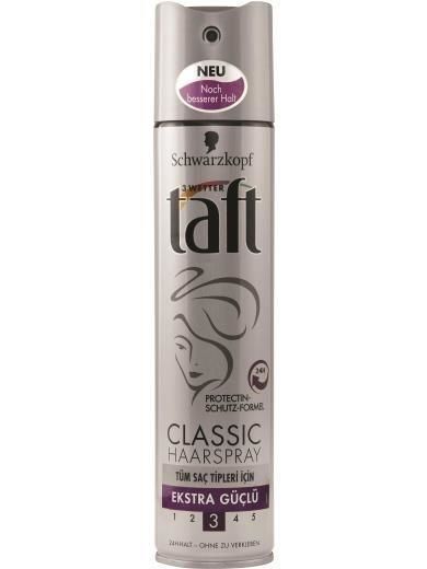 Taft Saç Spreyi 03 Tüm Saç Tipleri İçin 250ml Classic Stiylist