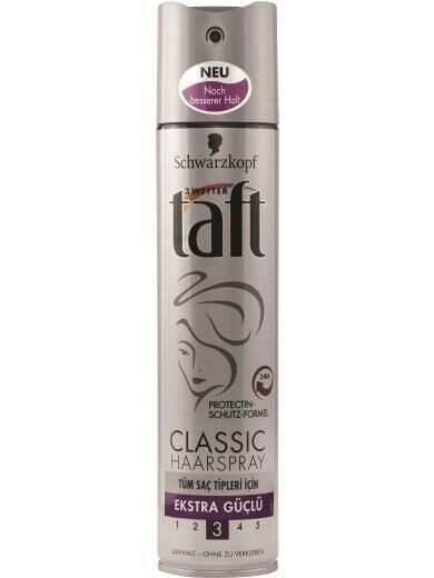 Taft Saç Spreyi 03 Tüm Saç Tipleri İçin 250ml Classic Stiylist