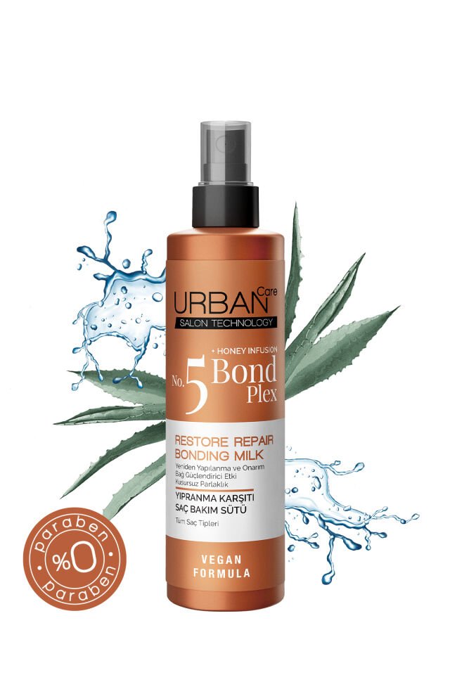 Urban Care No.5 Bond Plex Yıpranma Karşıtı Saç Bakım Sütü 200 ml- Vegan