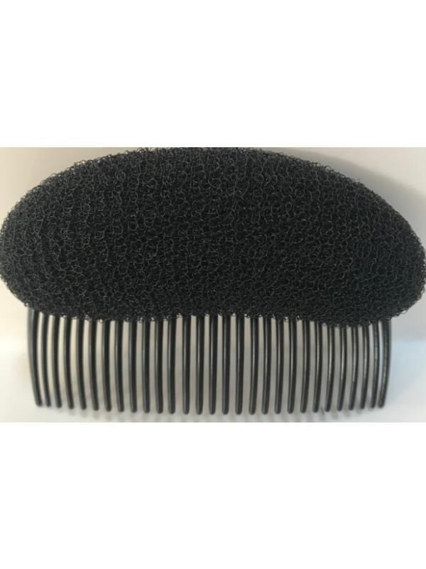 Claris Saç Tokalı Topuz Süngeri Siyah