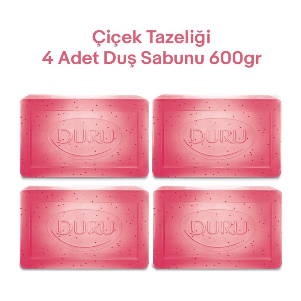 Duru Fresh Tazeleyici Duş Sabunu Çiçek Tazeliği 4x160 Gr