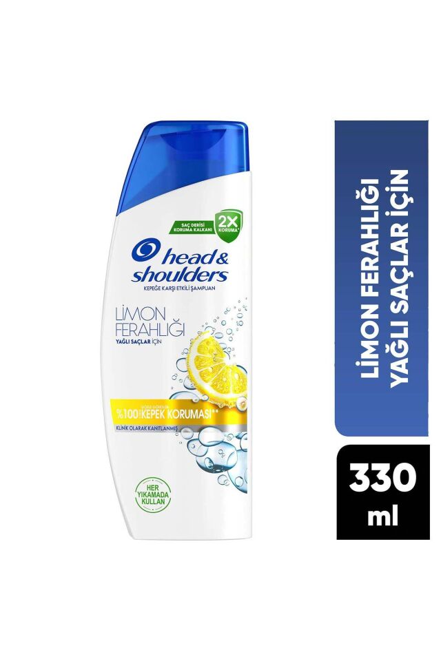 Head Shoulders Şampuan 330 Ml Limon Ferahlığı + Kepek