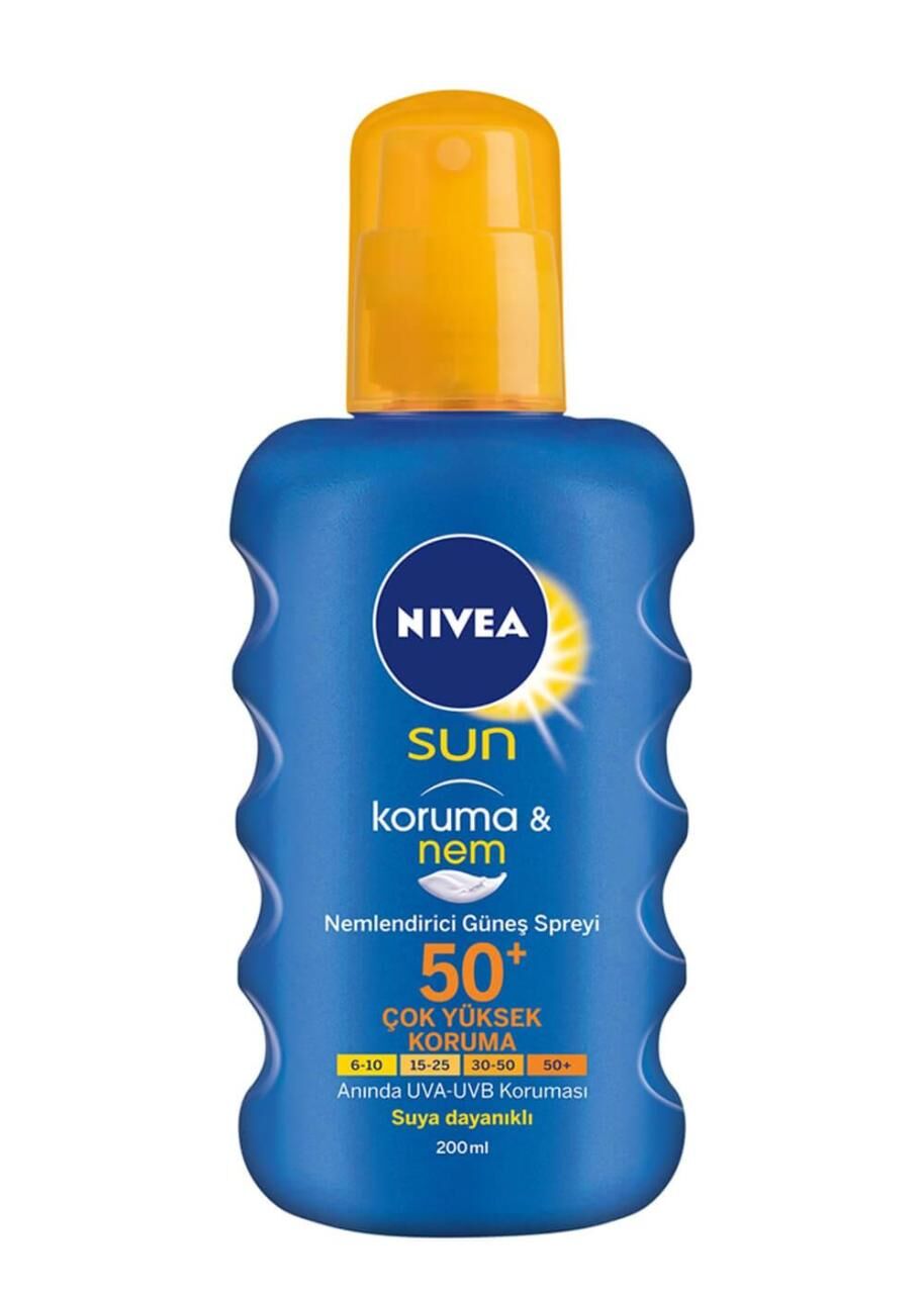 Nivea Güneş Koruma ve Nemlendirici Spray Spf 50+ 200 Ml