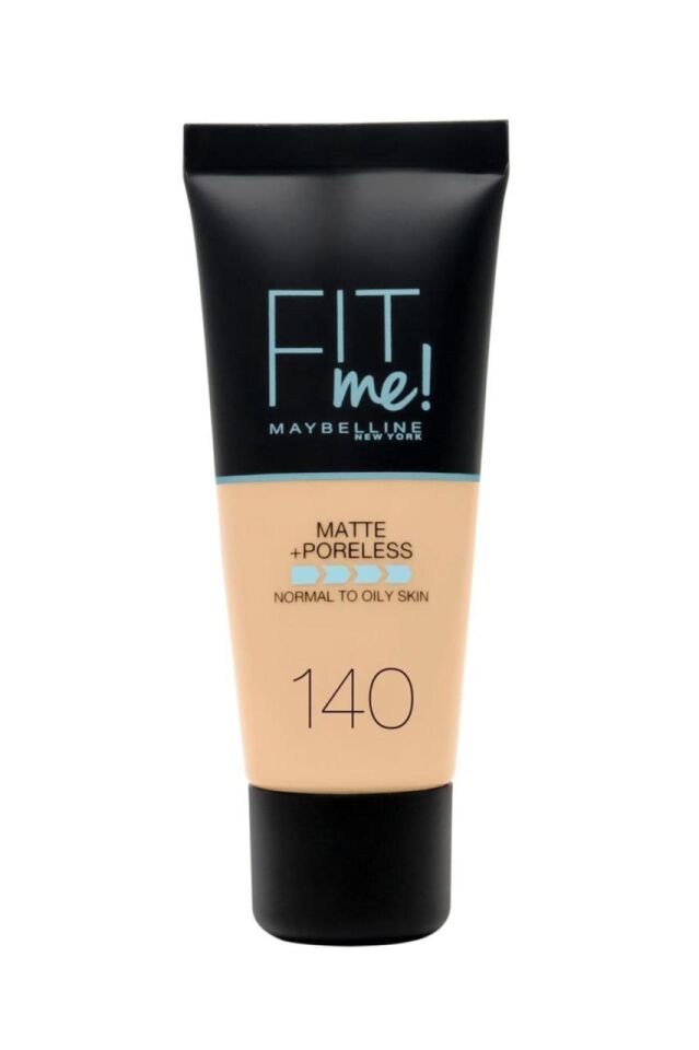 Maybelline Mat Fondöten Fit Me Matte + Poreless Foundation 140 Cool Medium