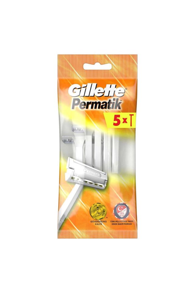 Permatik Tek Bıçak 5 li Poşet