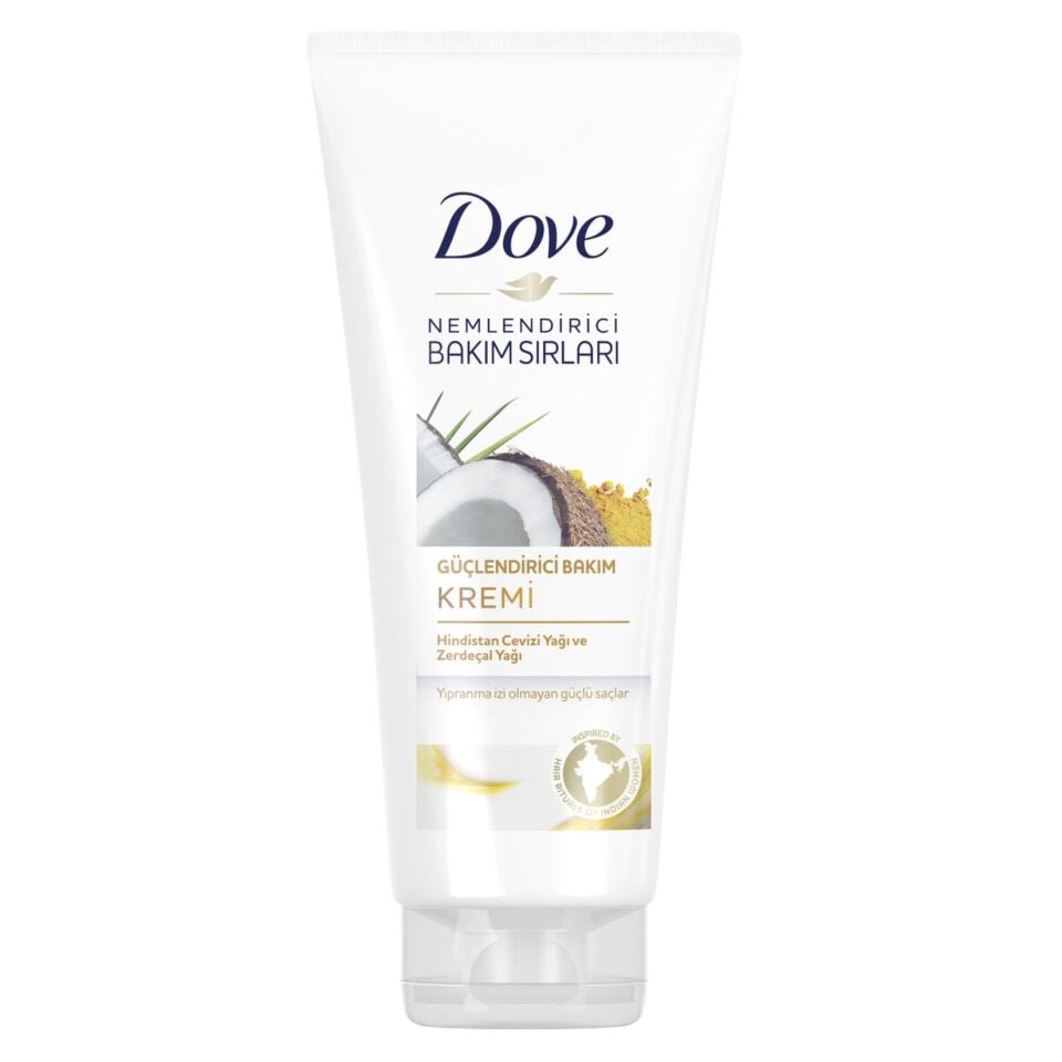 Dove Saç Kremi 170 Ml Nemlendirici Bakım Sırları Hindistan Cevizi ve Zerdeçal