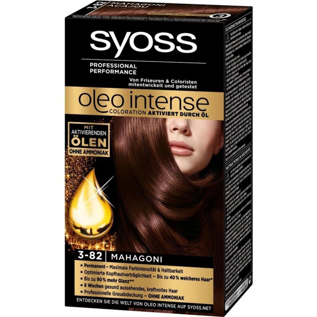 Syoss Oleo Intense 3.82 Kızıl Kahve