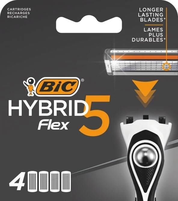 Bic Flex 5 Yedek 4 Adet Tıraş Bıçağı