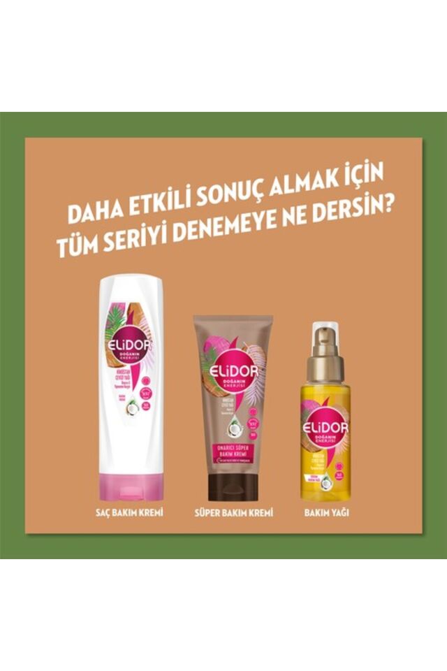 Elidor Hindistan Cevizi Yağı Şampuan 400 Ml