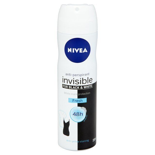 Nivea Deodorant 150 Ml Kadın İnvisible Fresh Black White