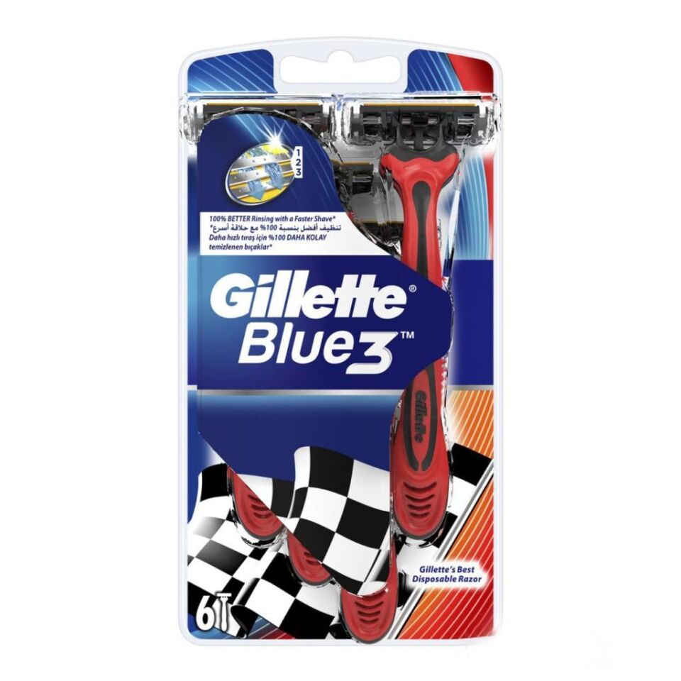 Gillette Blue 3 Pride Kullan-At Tıraş Bıçağı 6 lı