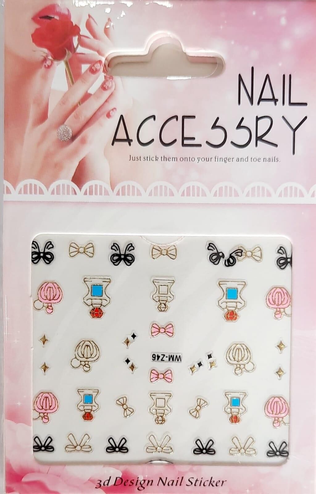 3D Tırnak Sticker 03
