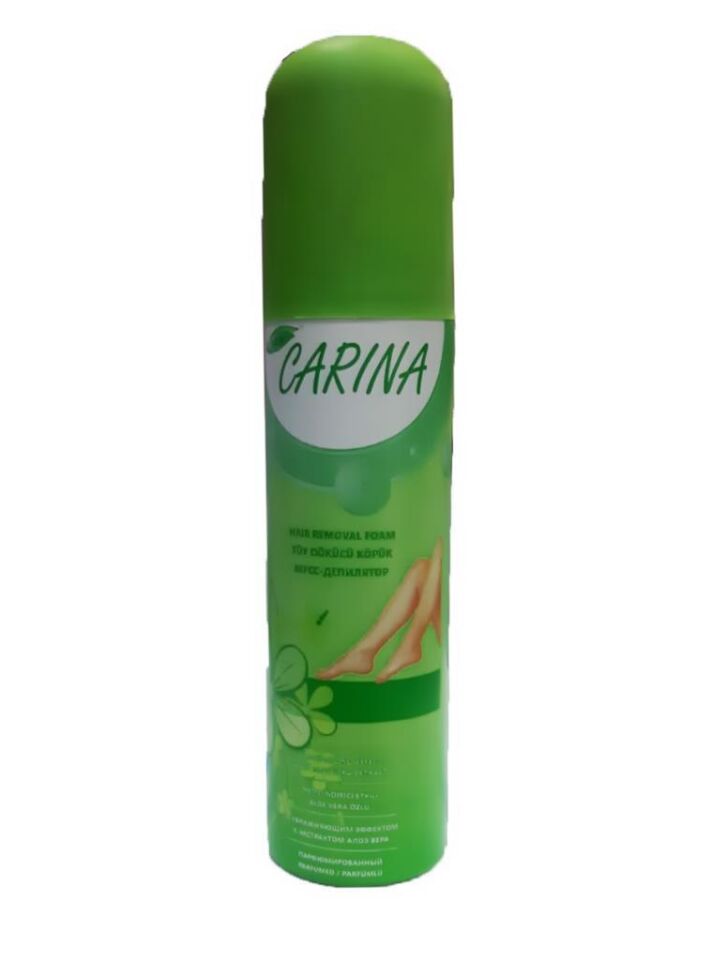 Carina Tüy Dökücü Köpük Sprey 150 ml Aloe Vera