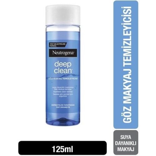 Neutrogena Deep Clean Göz Makyaj Temizleyici 125ml