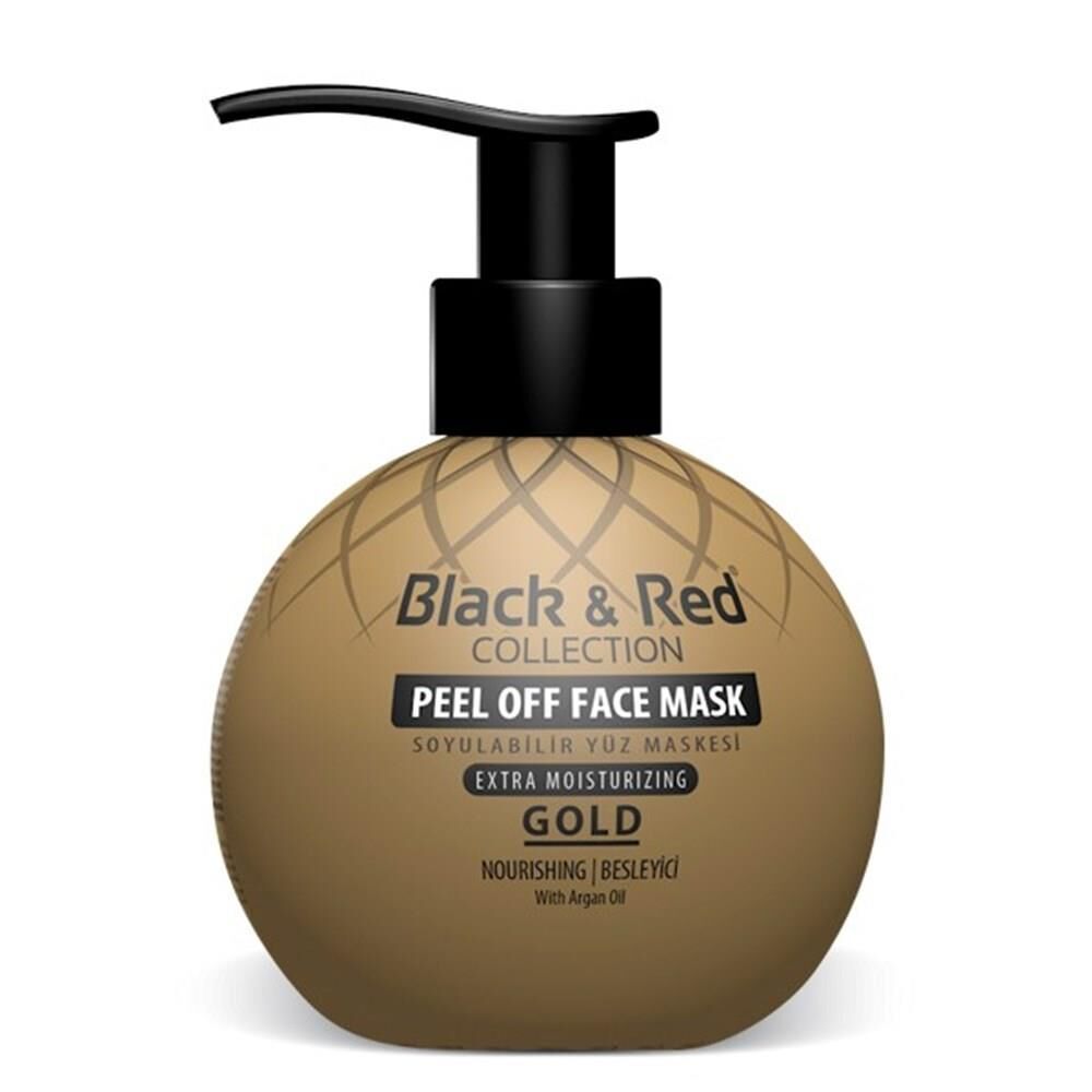 Black Red Soyulabilir Yüz Maskesi Altın Maske 250 Ml Pompalı