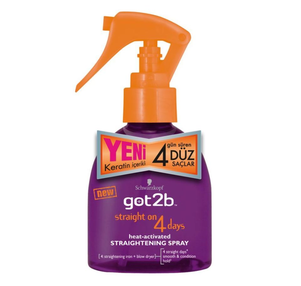 Got2b Straight On 4 Days Düzleştirici Sprey 200 ml