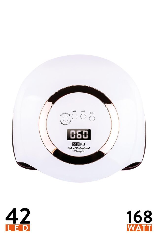 Mara Salon Professional Kalıcı Oje Kurutucu Uv Lamba 168 Watt jel tırnak ve protez tırnak
