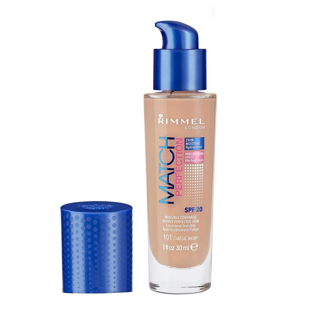 Rimmel Fondöten Match Perfection 101 Classic Ivory