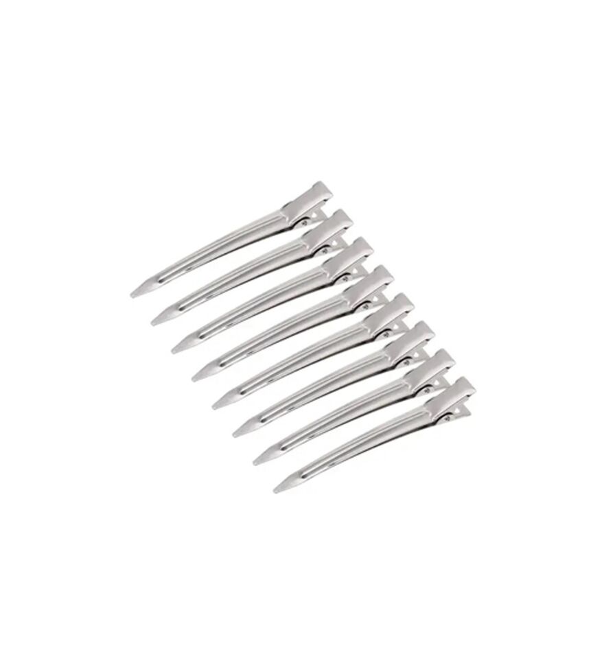 Aliminyum Saç Pensi 100 lü Paket Metal Toka