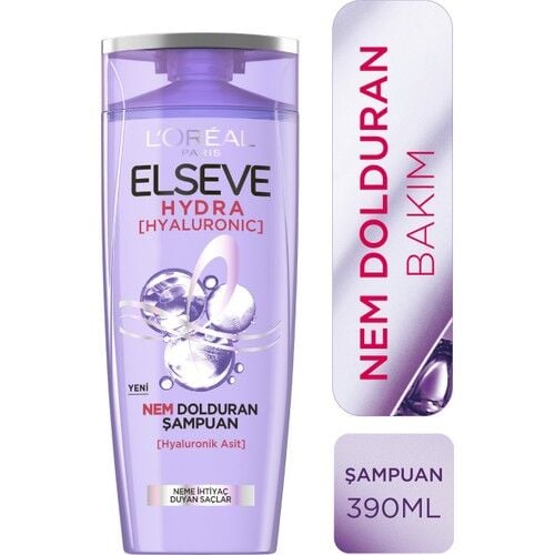 Loreal Elseve Hydra [Hyaluronic] Nem Dolduran Şampuan 390 ml