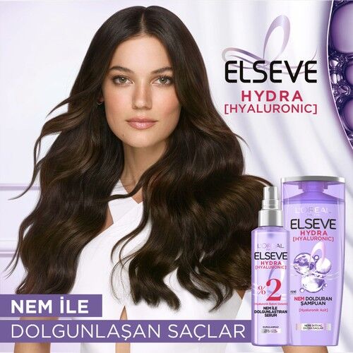 Loreal Elseve Hydra [Hyaluronic] Nem Dolduran Şampuan 390 ml