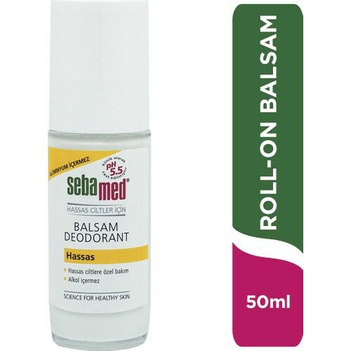 Sebamed Roll On Balsam 50 Ml Sensetive Alüminyum İçermeyen