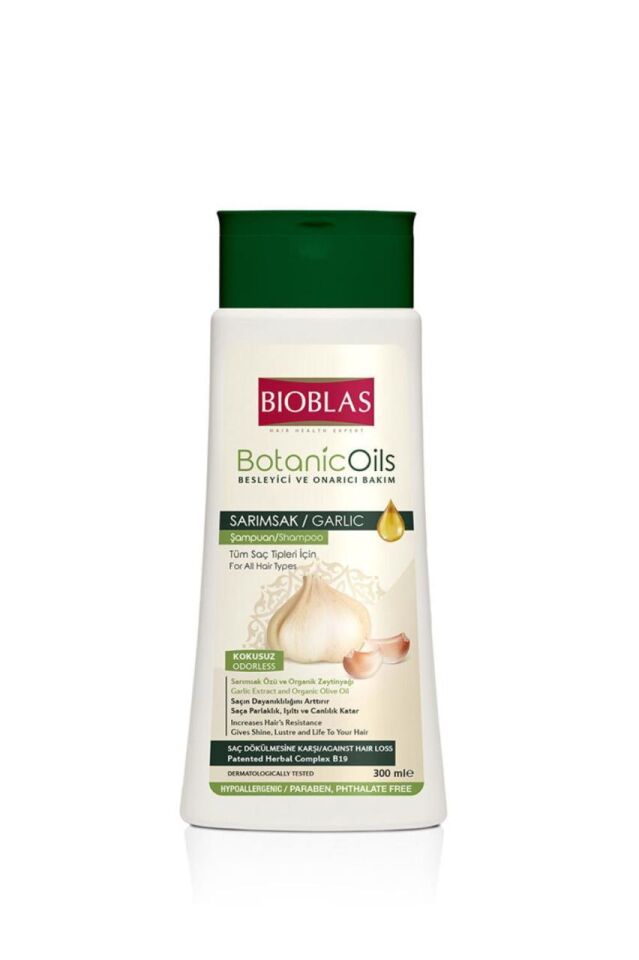 Bioblas Şampuan Botanic Oils Sarımsak 300 Ml Besleyici ve Onarıcı