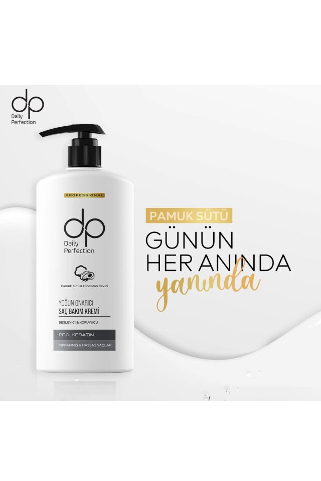 DP Saç Kremi Pamuk Sütü ve Hindistan Cevizi Yağı 400 Ml