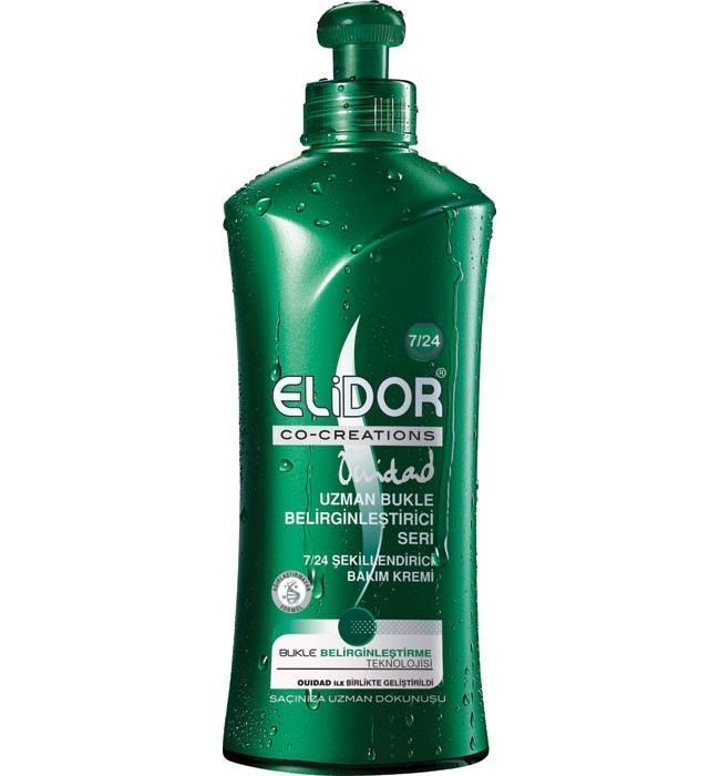 Elidor 7/24 Saç Kremi 265 ML Belirgin Bukleler Yeşil