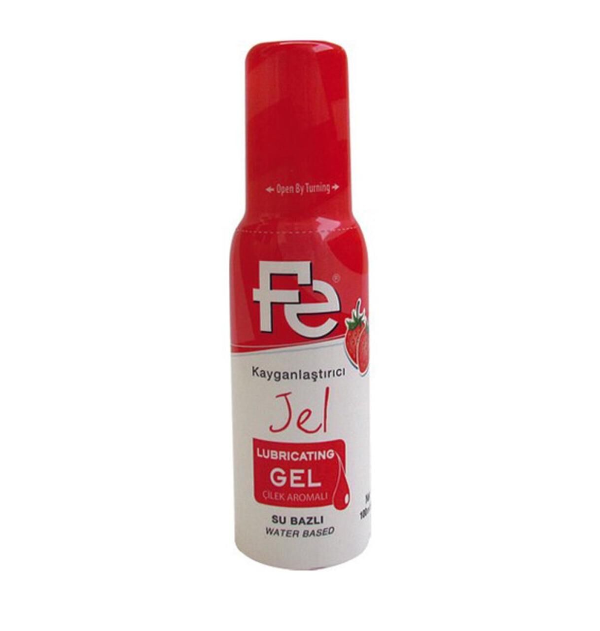 Fe Kayganlaştırıcı Jel 100 Ml Çilek Aromalı Masaj Jeli