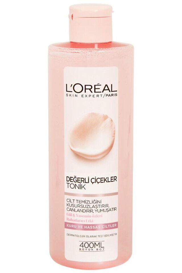 Loreal Değerli Çiçekler Tonik Kuru Ve Hassas Ciltler 400 Ml