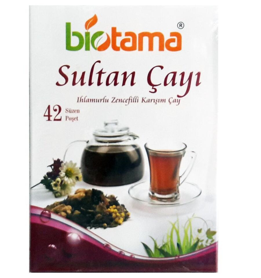 BIOTAMA SULTAN ÇAY (IHLAMUR-ZENCEFİL) 42Lİ