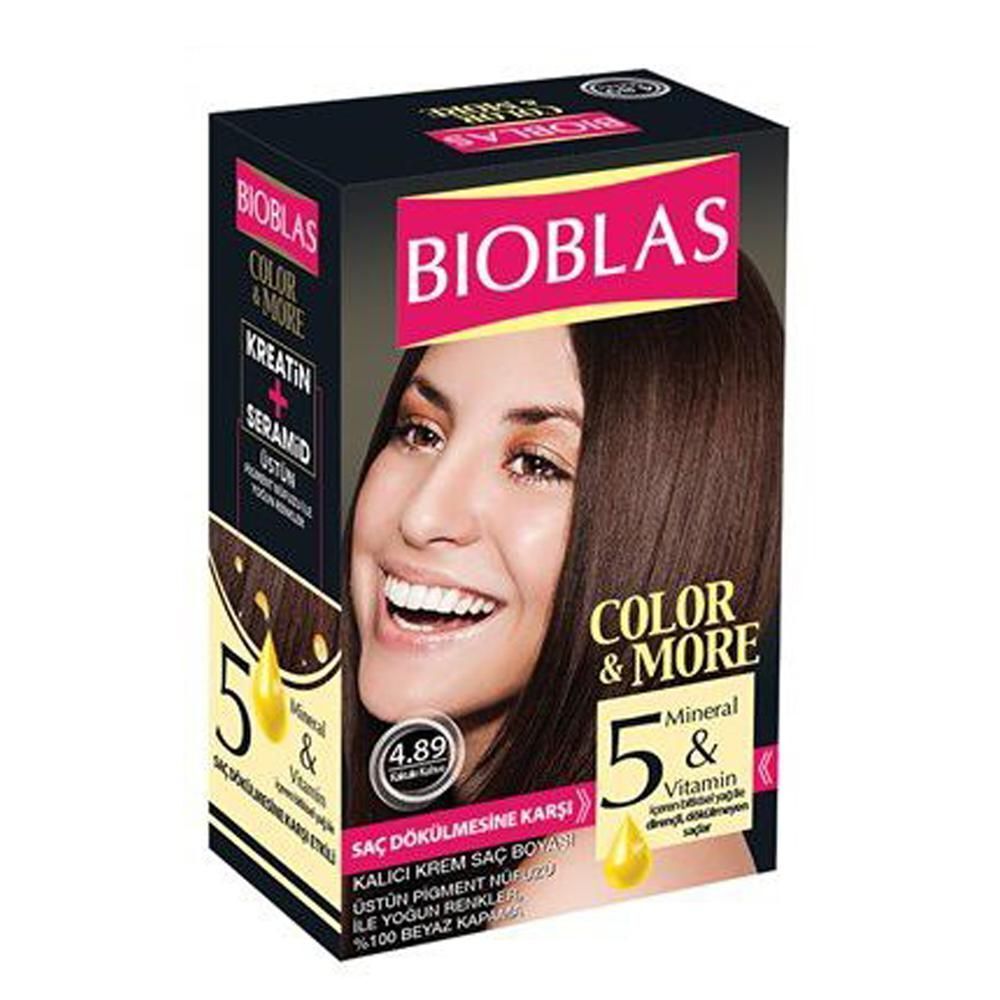 Bioblas Saç Boyası 4.89 KAKULE KAHVE