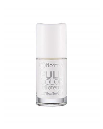 Flormar Full Color Oje FC01 Beyaz