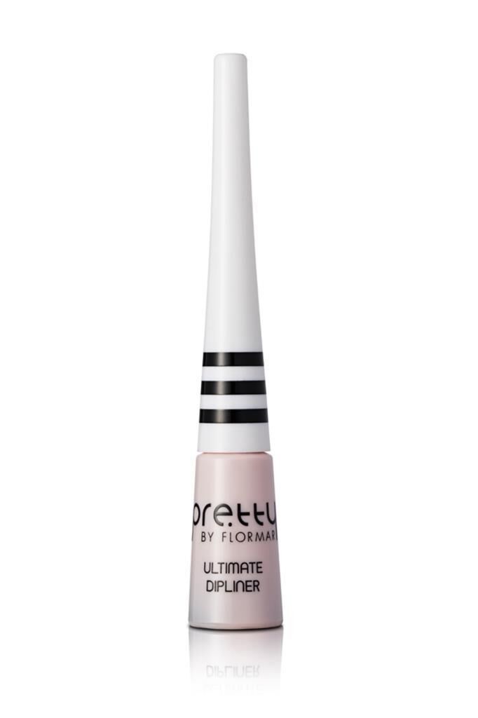 Flormar Pretty Ultimate Siyah Dipliner 3,5 ml